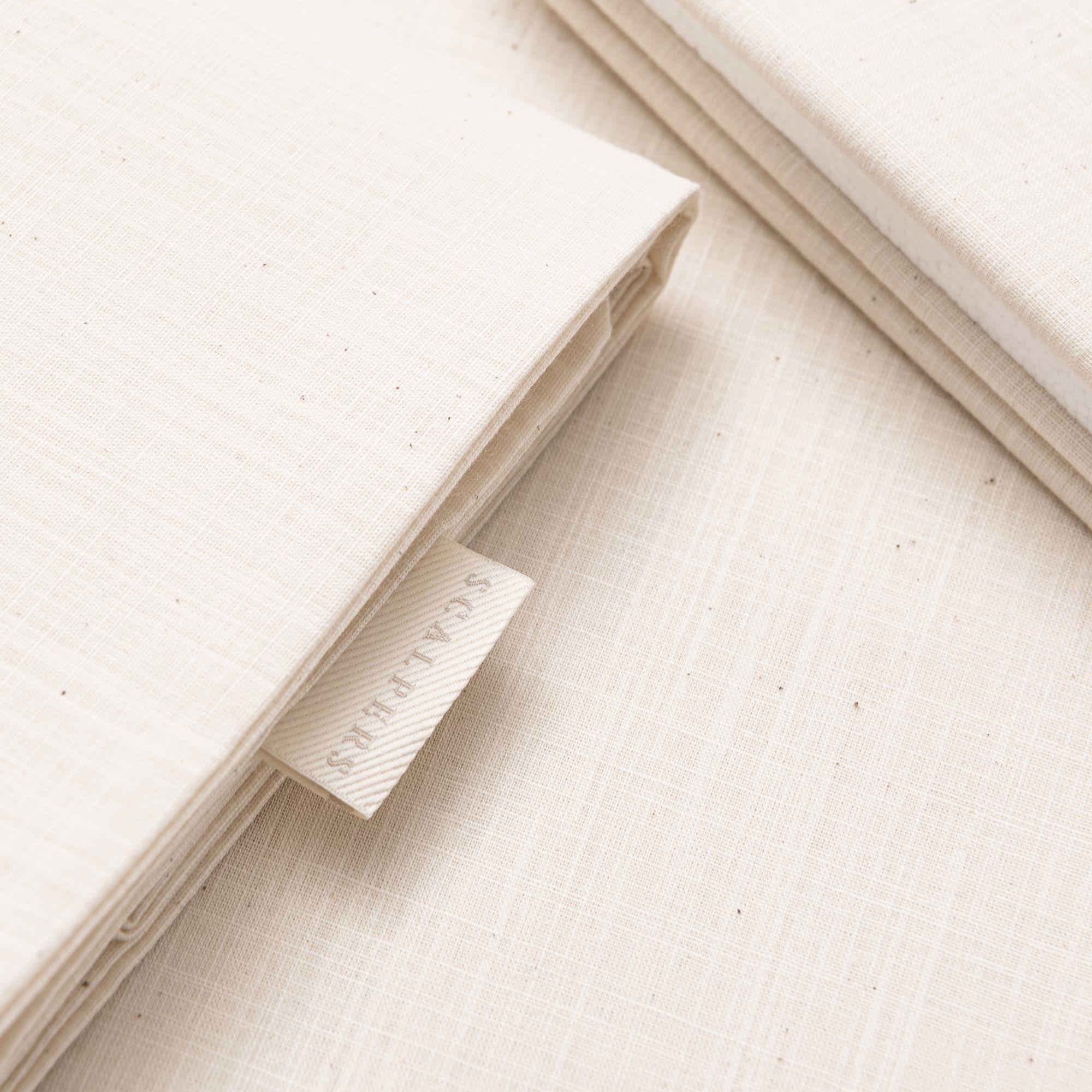 Set sábanas encimera + 2 fundas de almohada en color Ocre Scalpers Home