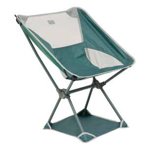 Chaise camping pliable vert
