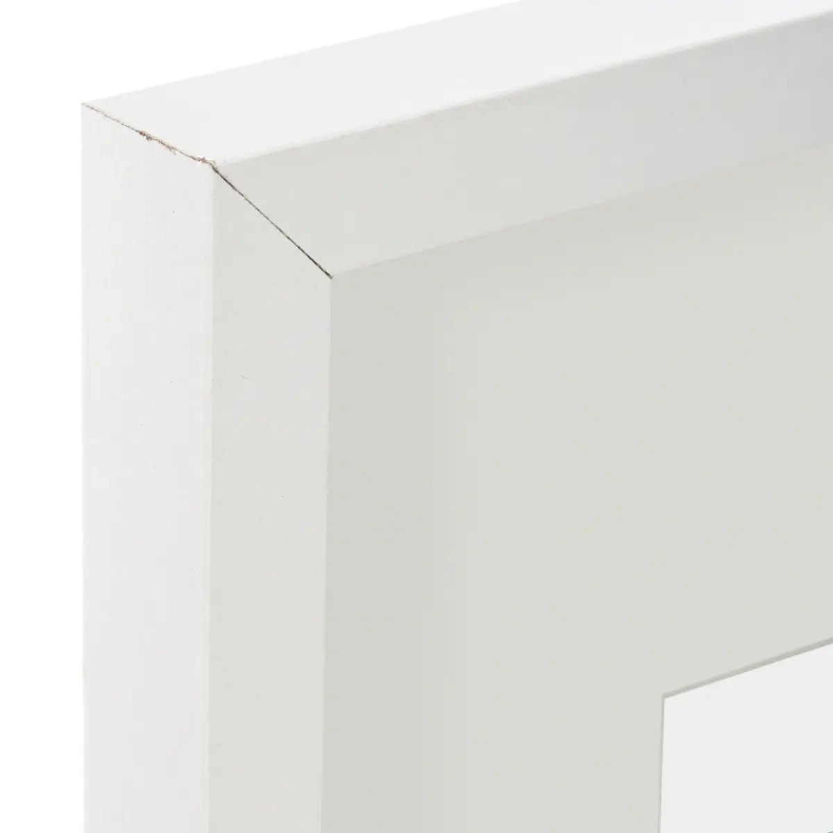 Cadre photo "Manu" blanc 18x24cm