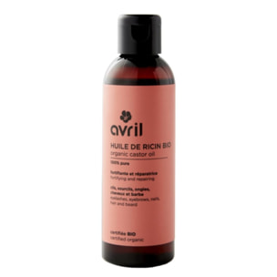 Huile de Ricin Certifiée Bio - Huile fortifiante et Réparatrice Multi-usage  100 ml