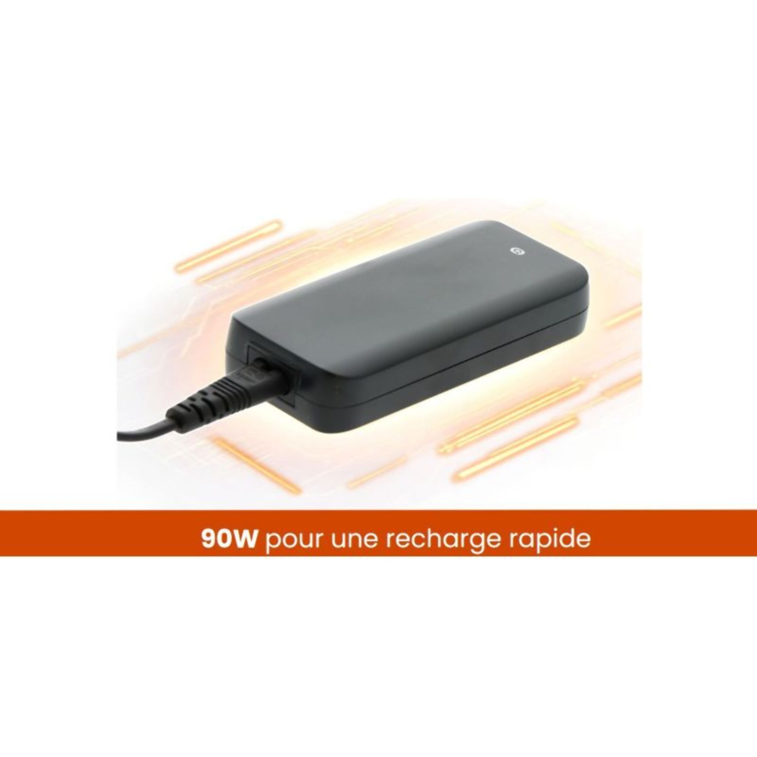 Chargeur ordinateur portable ESSENTIELB PC 90W universel + 9 embouts