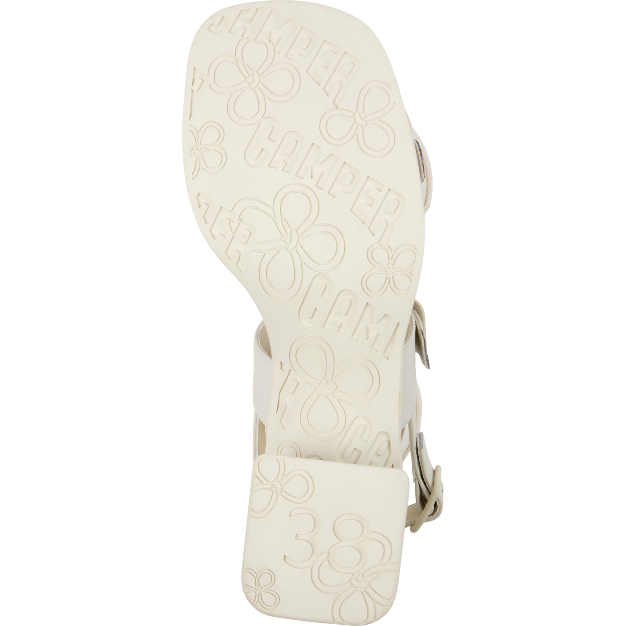 Sandalias - CAMPER Kora Sandal - Blanco - Cuero liso