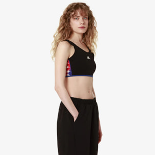 Kappa - Camisetas y tops Mujer Negro - 222 BANDA LEXAGT