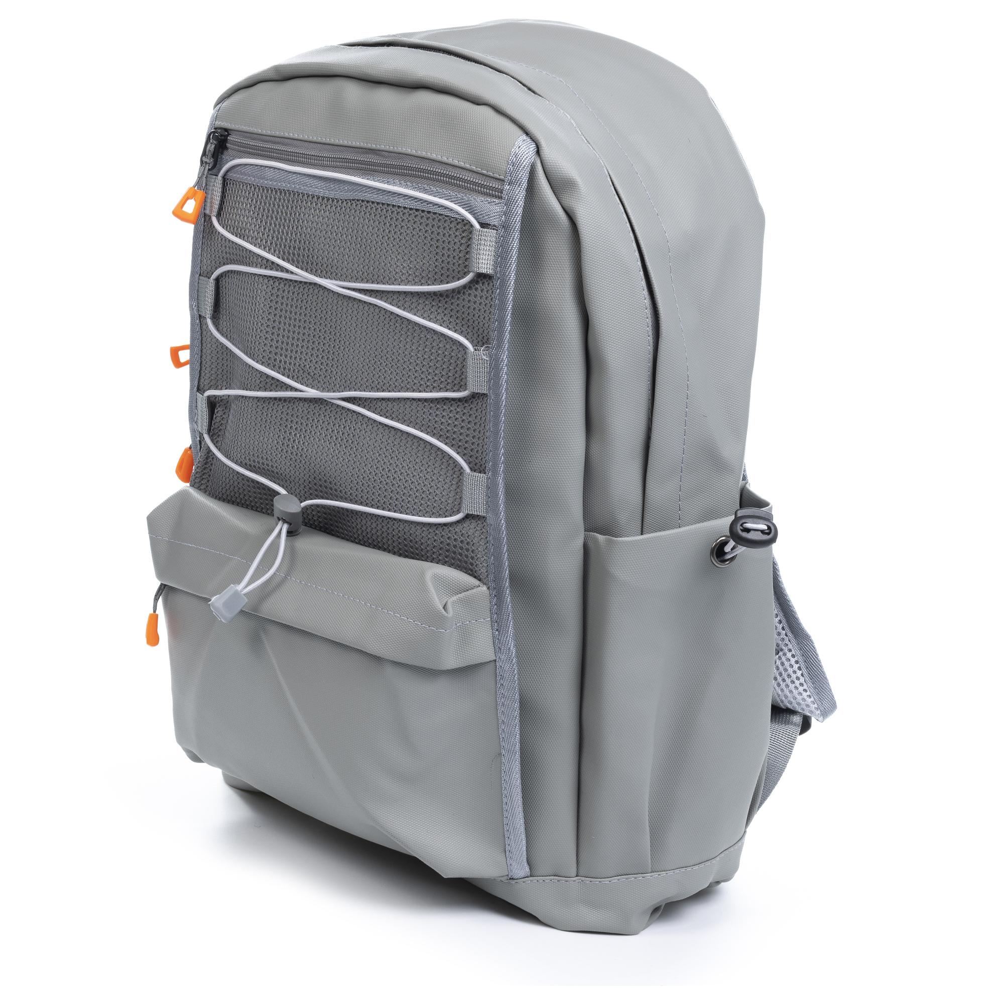 Mochila multi compartimento, porta Laptop 15,6''. Capa impermeable. Adaptable a Trolley. Repelente al agua.