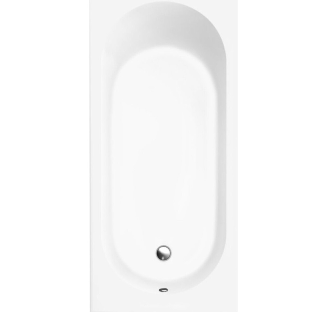 Baignoire droite VILLEROY ET BOCH O Novo acrylique