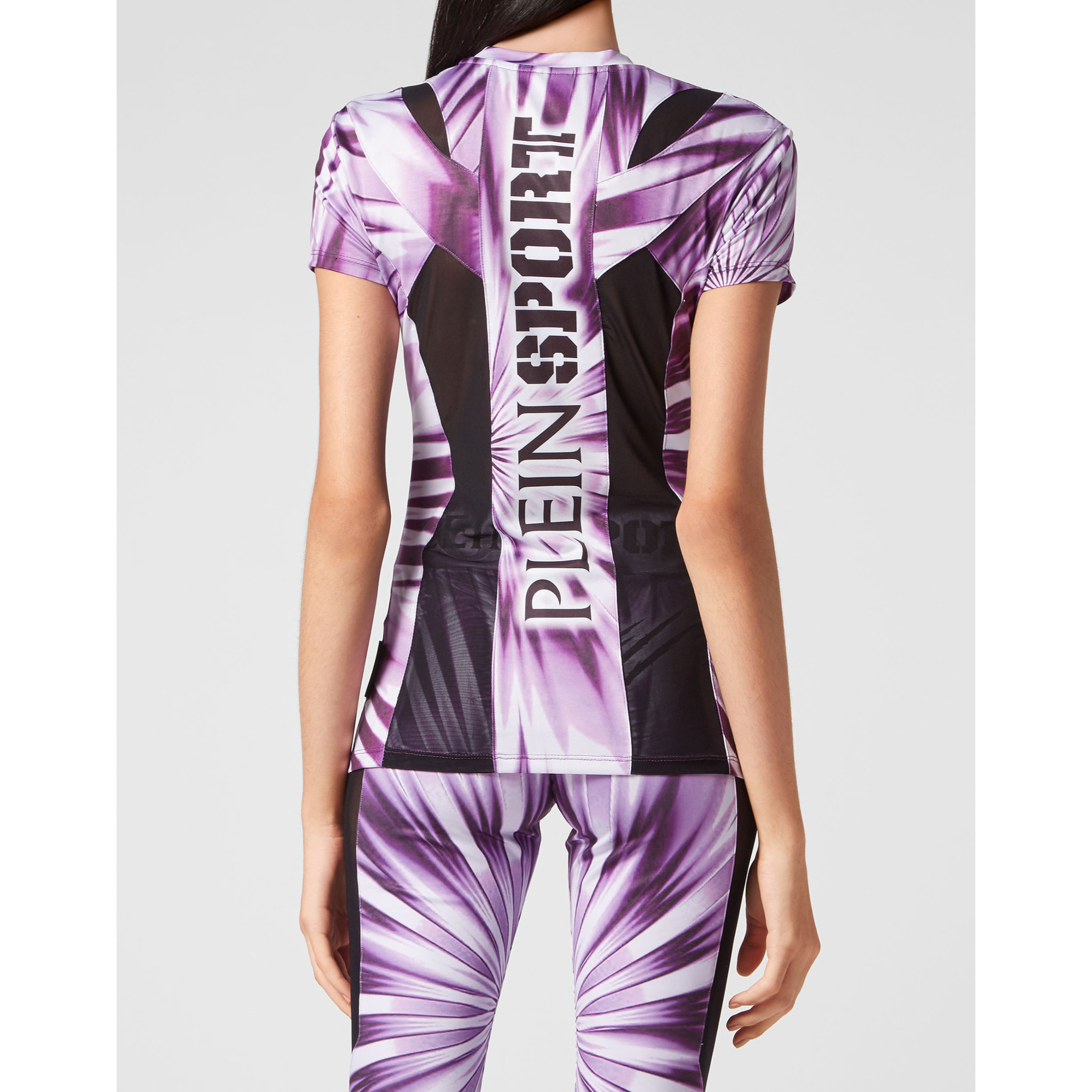 PLEIN SPORT Camiseta Cuello Redondo SCRATCH