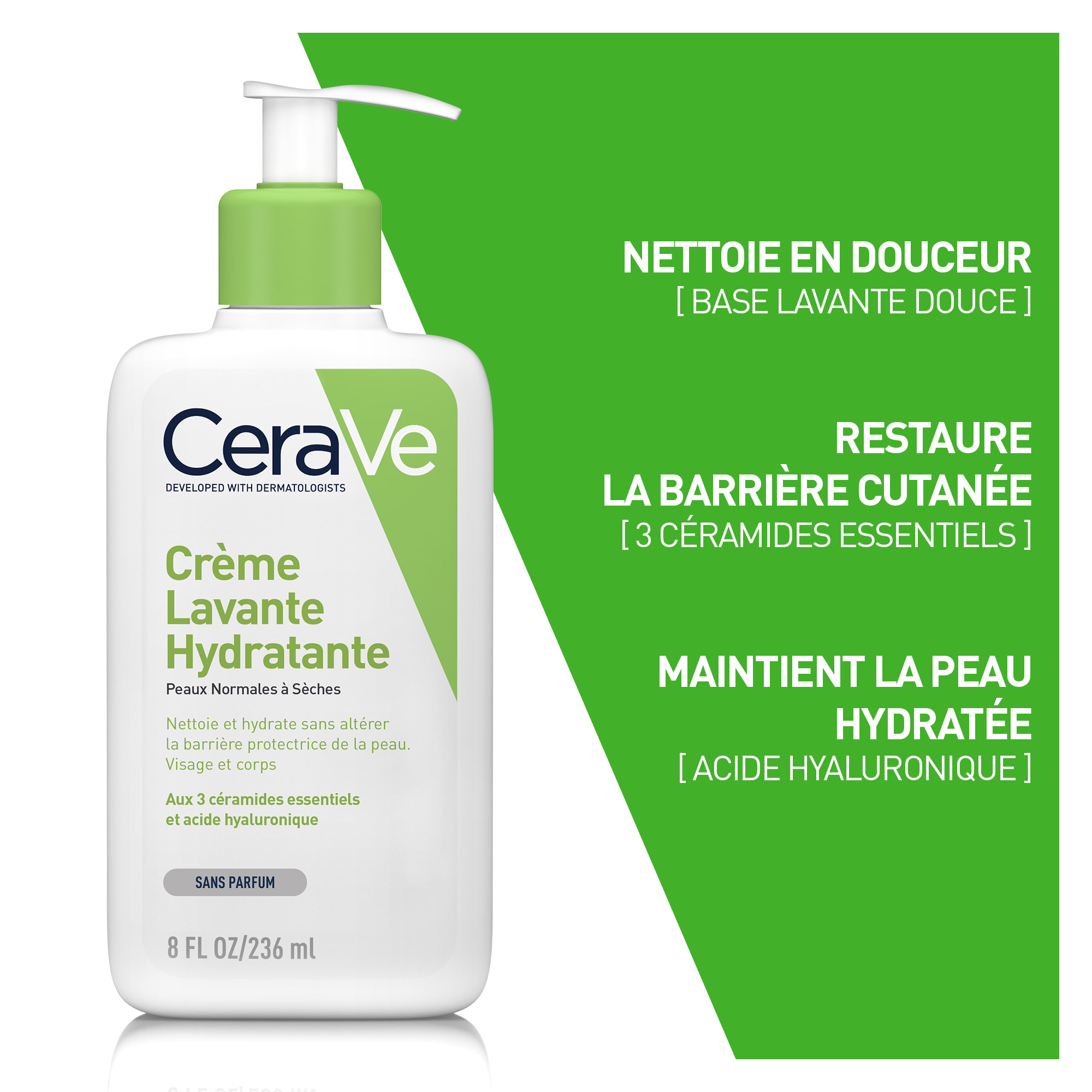 Crème Lavante Hydratante 236ml