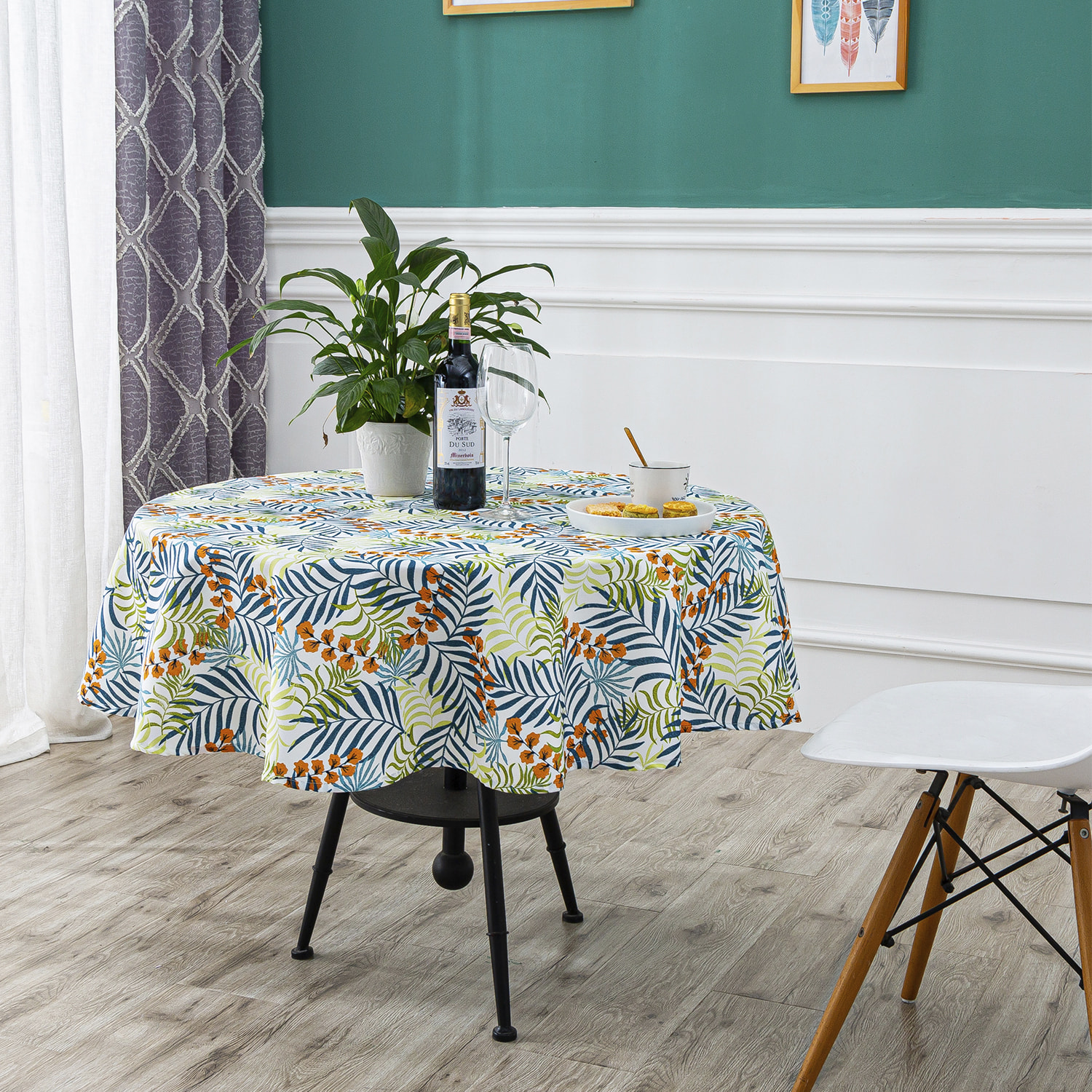 Tovaglia rotonda antimacchia 180 cm