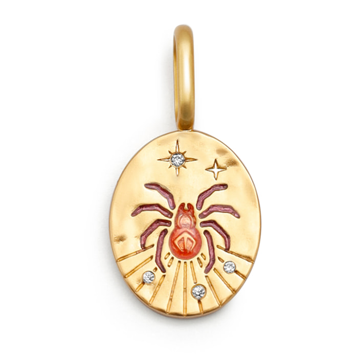 Charm Mystic Araña Baño Oro