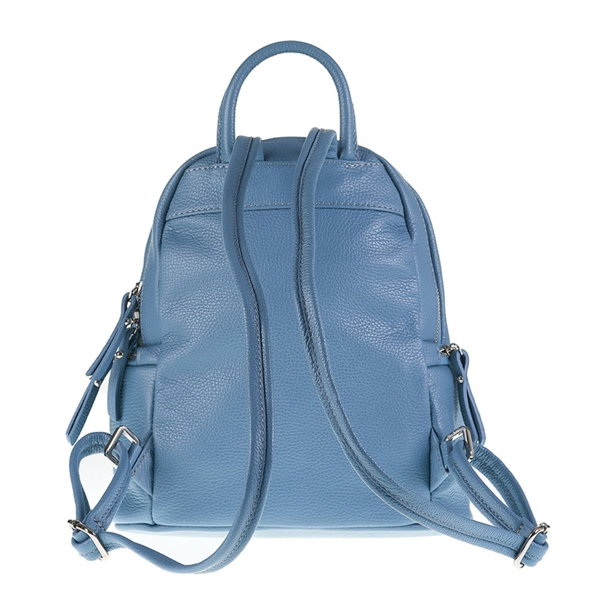 Zaino da donna in pelle Made in Italy - Modello Lunaria Pro - Casual - 28.0 x 31.0 x 14.0 cm