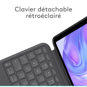 Etui LOGITECH Etui LOGITECH Combo Touch iPad Pro 11''(M4 et M5) Graphite