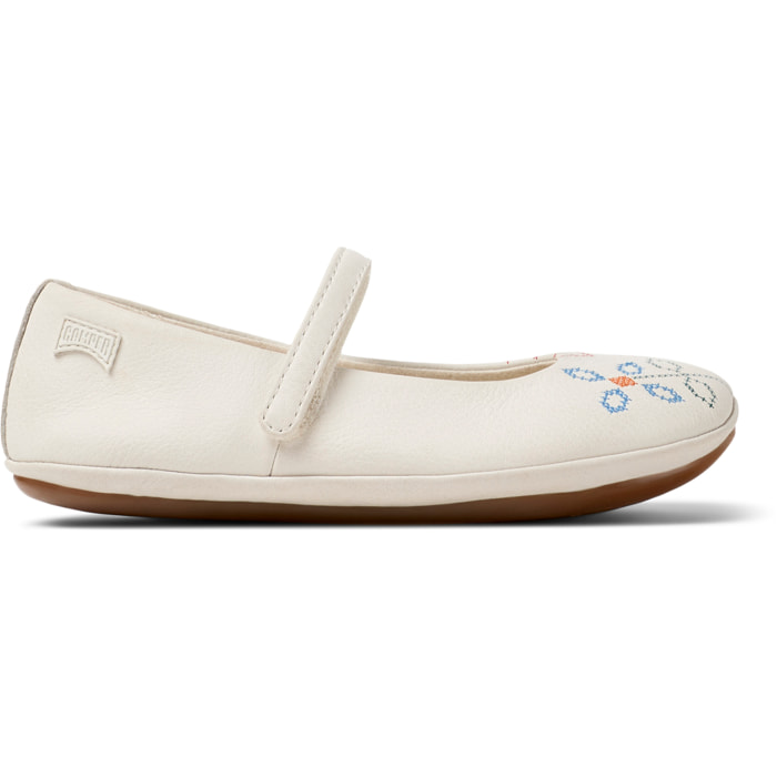 Bailarinas - CAMPER Right Twins - Blanco - Cuero liso