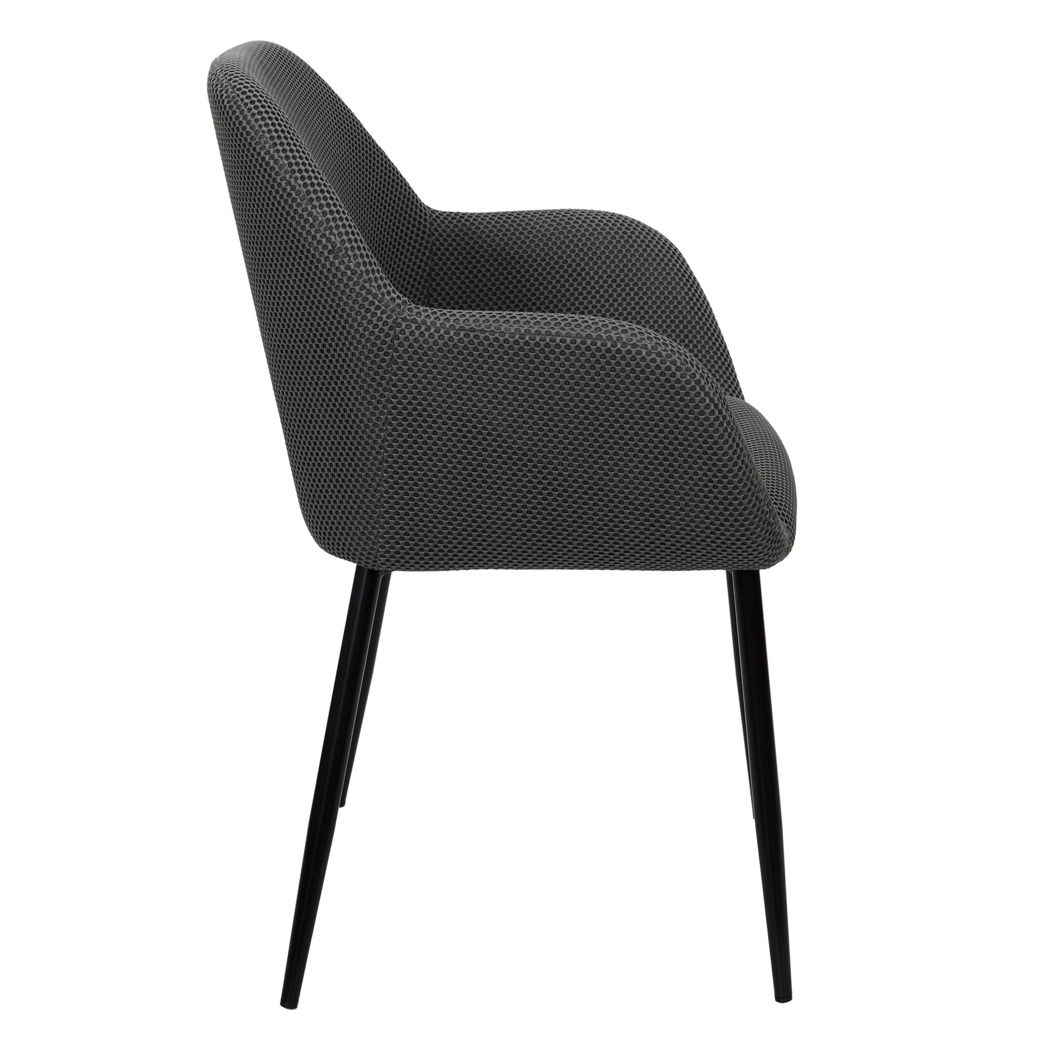 Fauteuil Atome Gris - Lot De 2