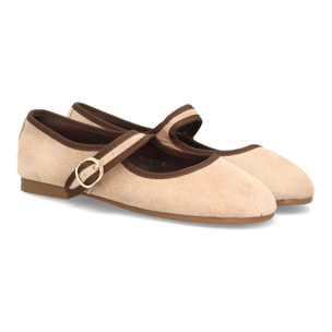 Bailarinas barefoot mujer con hebilla ajustable