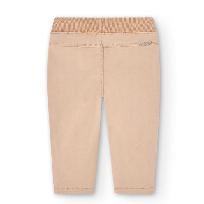 Pantalón gabardina elástica de bebé -BCI