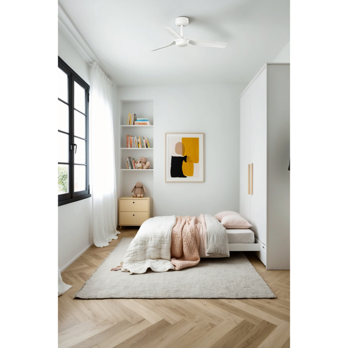 MINI PUNT S Ventilatore a soffitto bianco