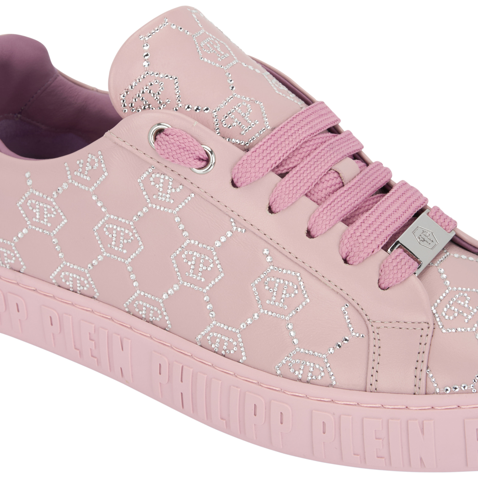 PHILIPP PLEIN Low-Top Sneakers Carson Monogram Strass