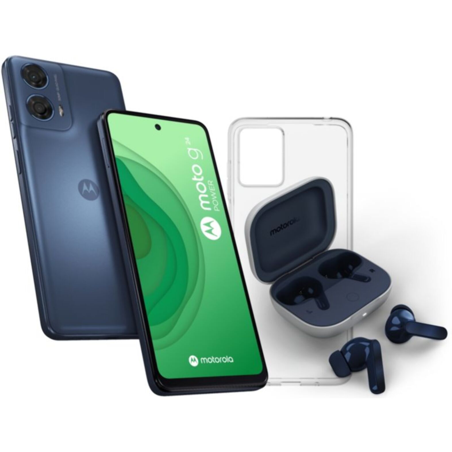 Smartphone MOTOROLA Pack G24 Power + Moto Buds