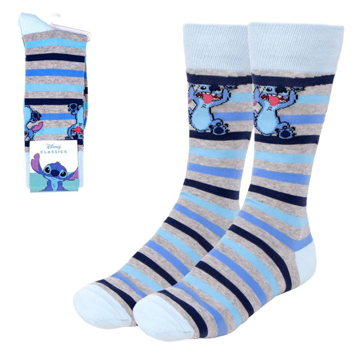 Calcetines a rayas diseño stitch