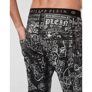 PHILIPP PLEIN Vaqueros de corte recto