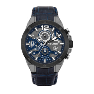 Reloj Police PL15711JSUB03 Hombre Analogico Cuarzo con Correa de Cuero