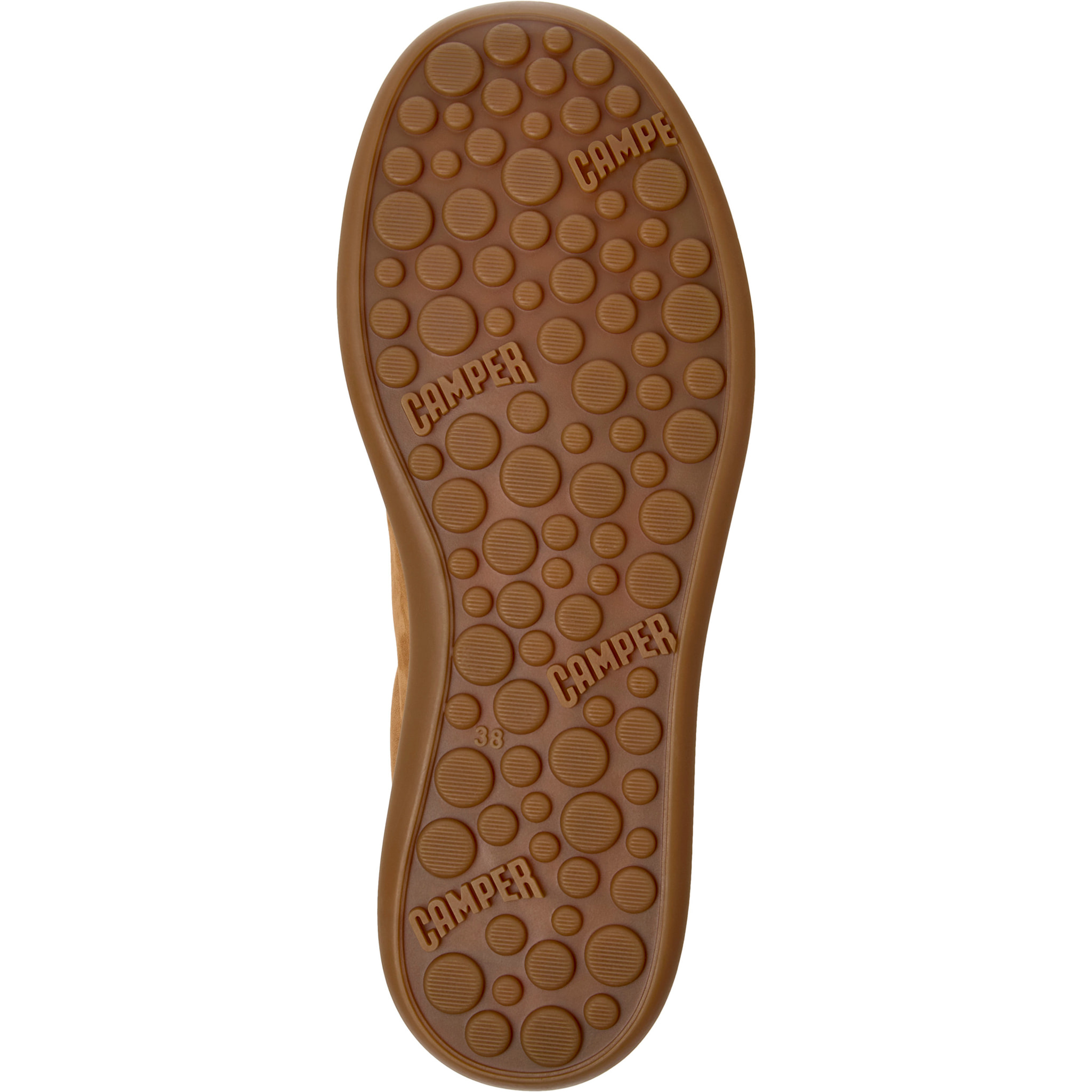Zapatillas - CAMPER Pelotas Soller - Marron - Piel nobuk