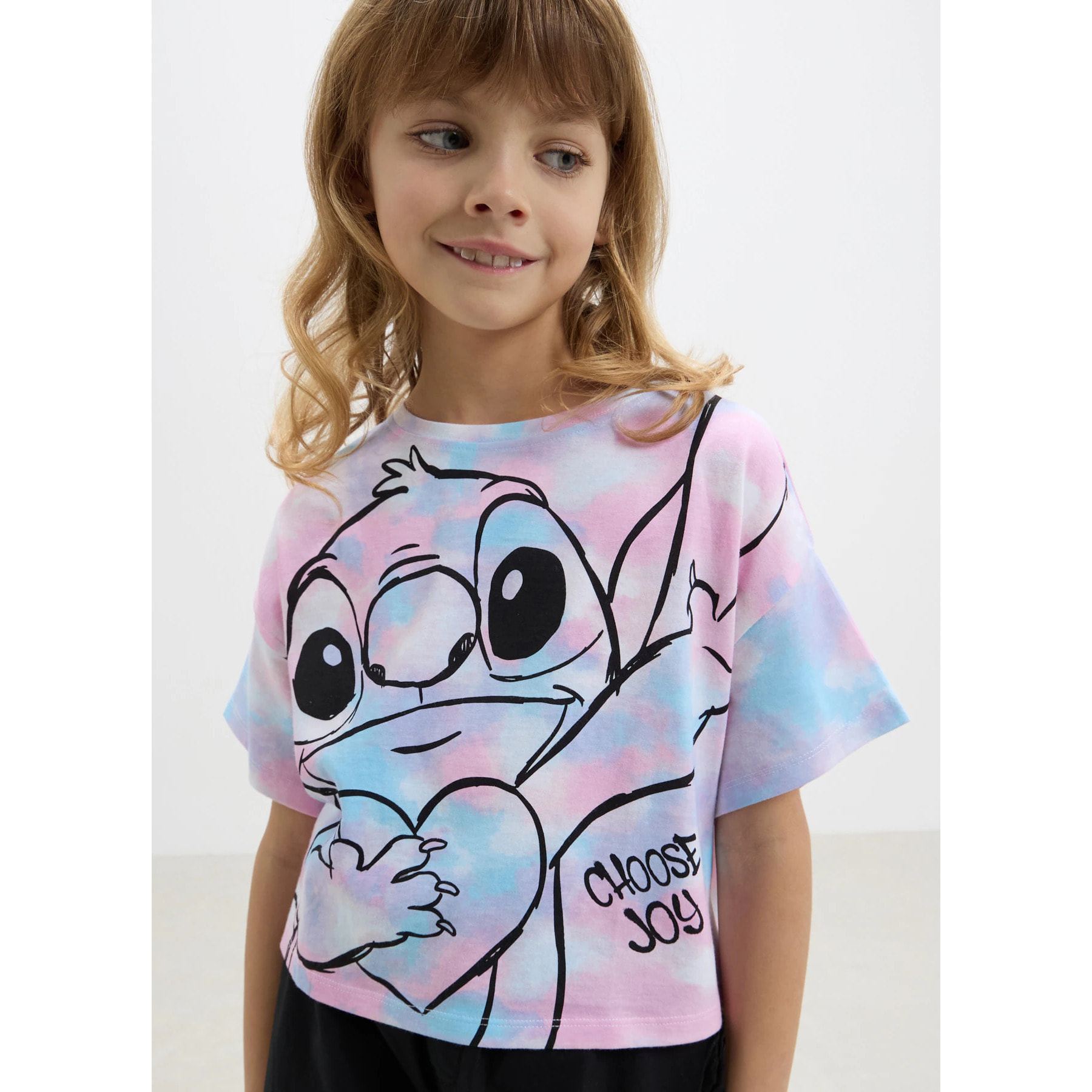 T-shirt stampa Stitch