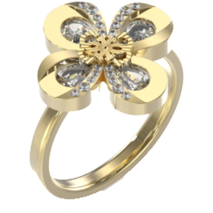 Anillo Guess Mujer JUBR03061JWYG54