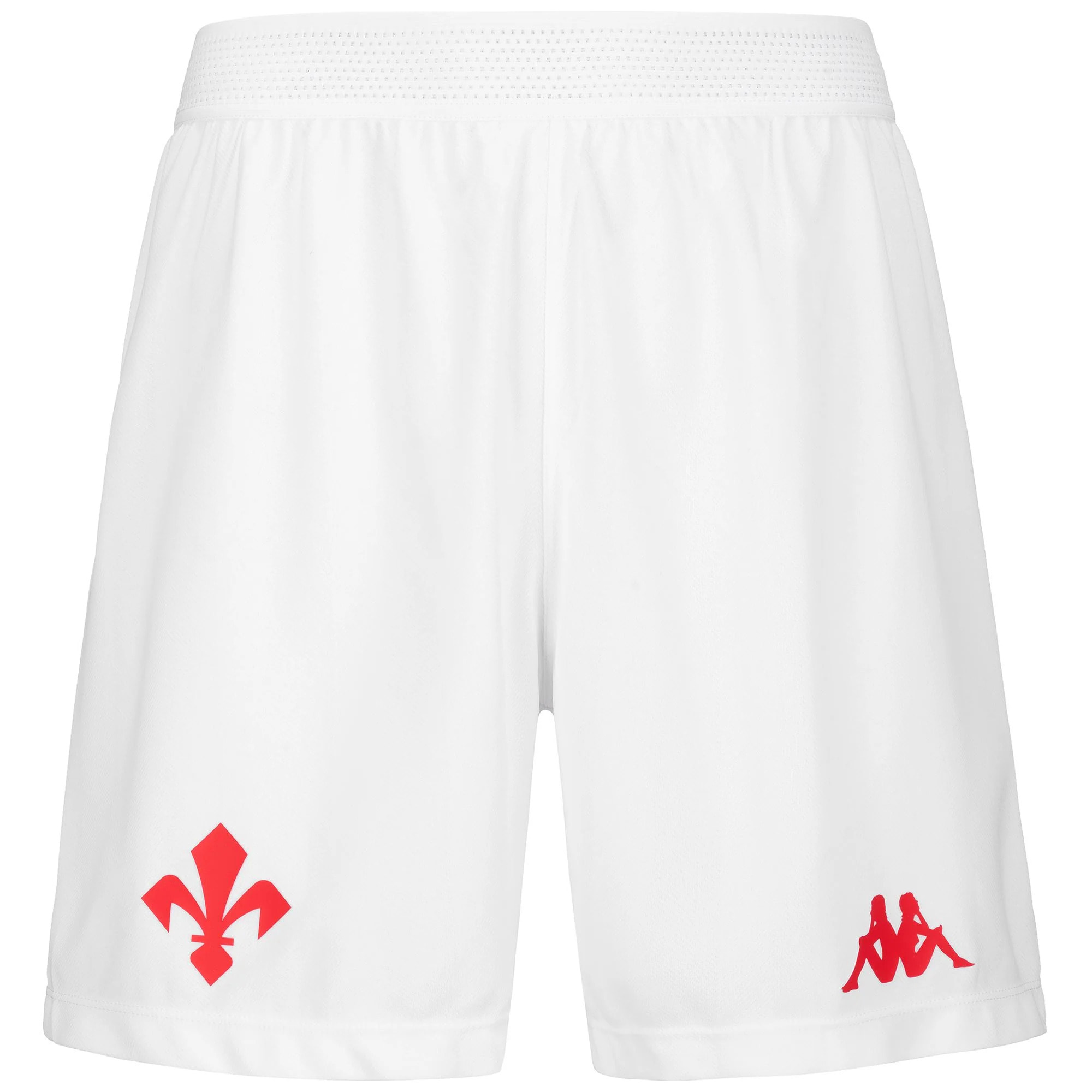 Pantaloni Corti Kappa Uomo Kombat Ryder Pro Fiorentina Bianco