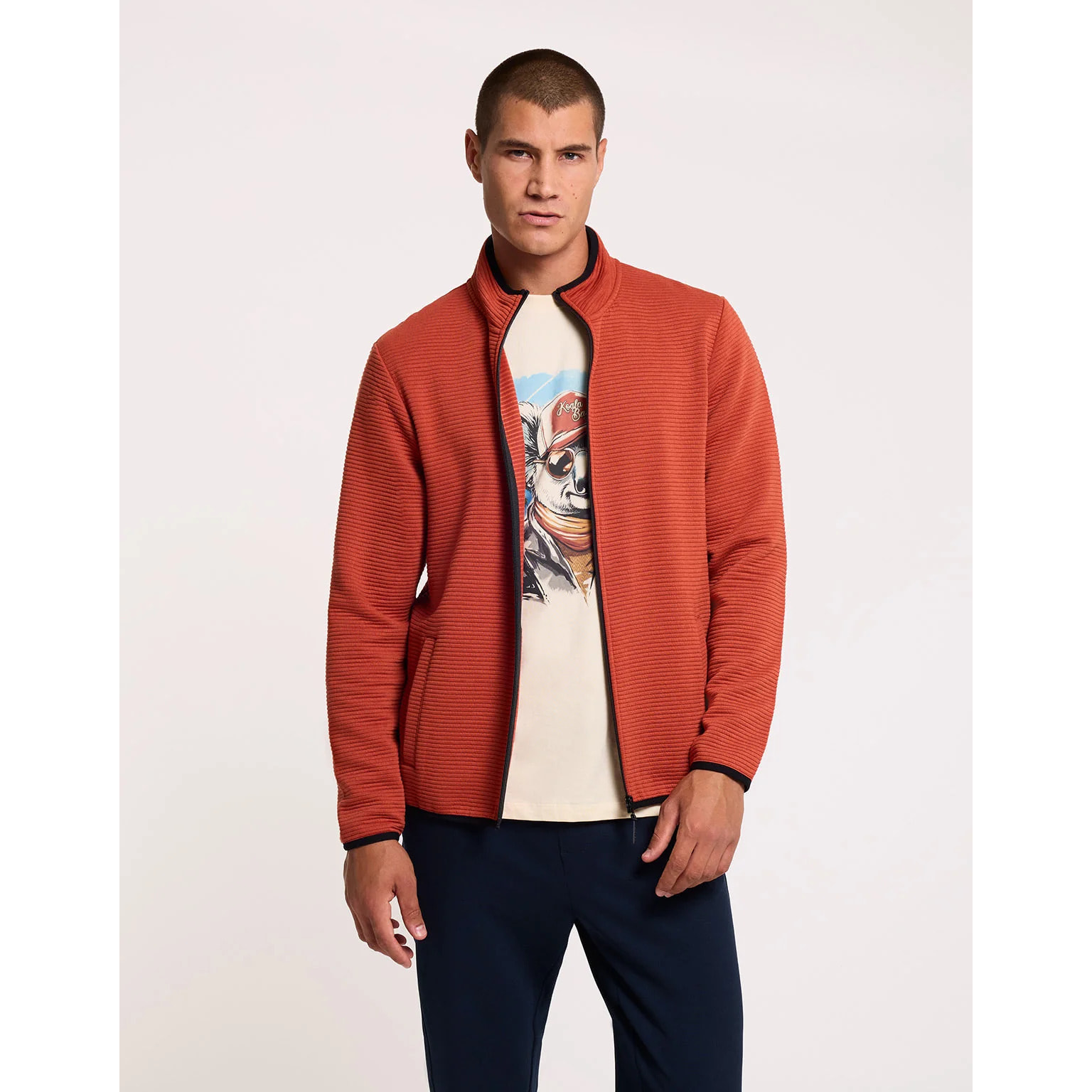 Chaqueta Rojo Teja - Tigio II