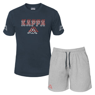 Completo Corto Uomo KAPPA Cotone Jersey