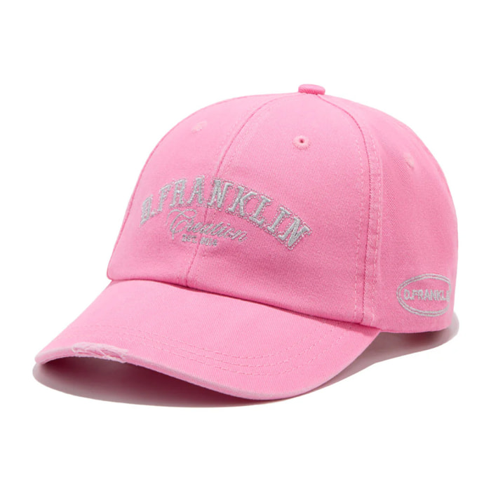Gorra Varsity Unisex Color Lavado Rosa