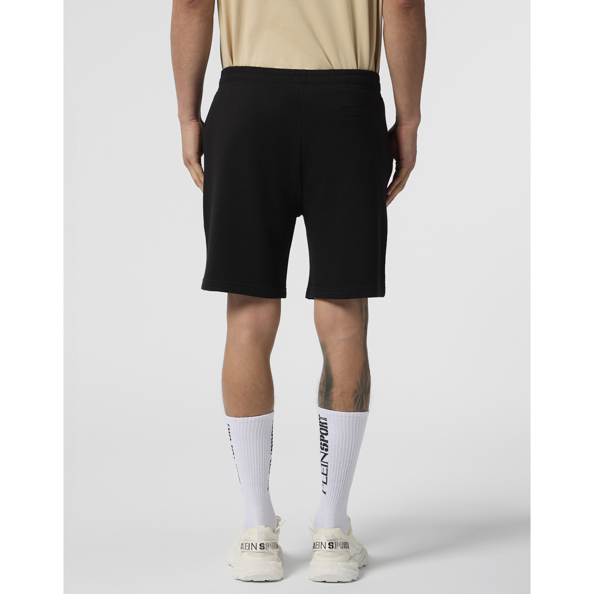 PLEIN SPORT Fleece Shorts 3D Tiger