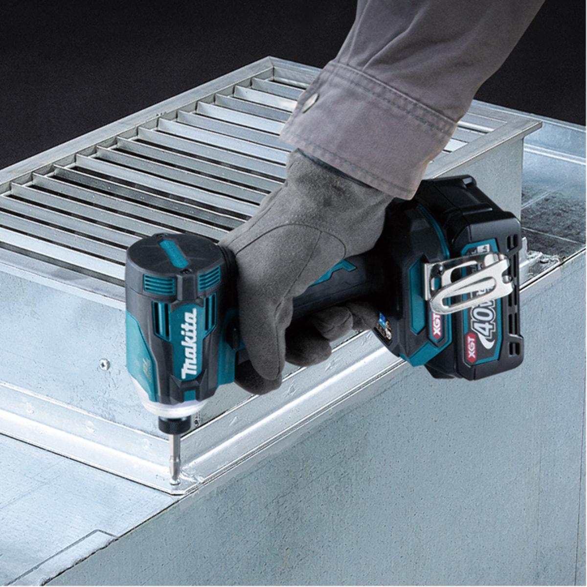 Visseuse à chocs 40V XGT 220 Nm - MAKITA - sans batterie, ni chargeur - MAKPAC - TD001GZ02