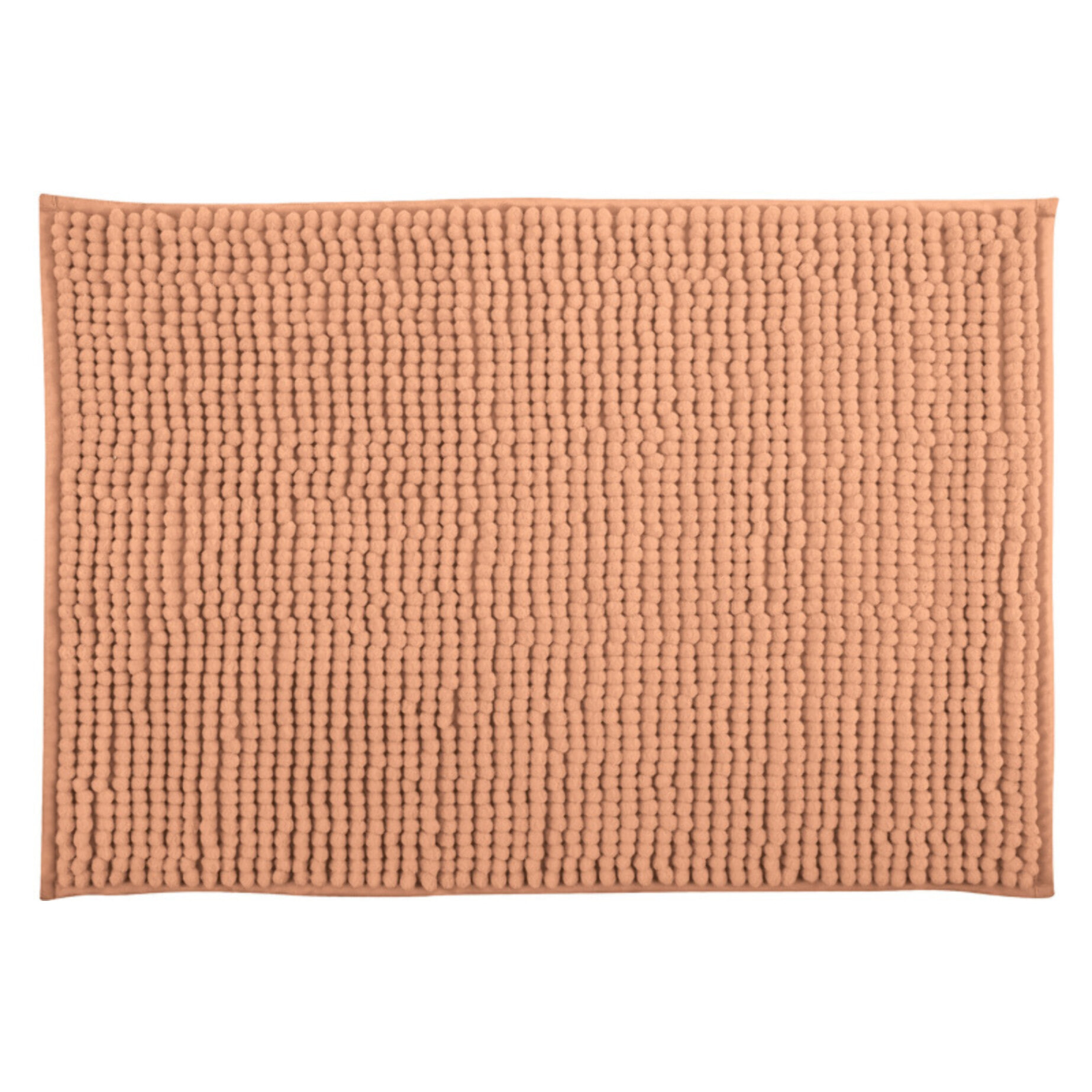 TAPIS DE BAIN CHENILLE 50X80 CM PECHE