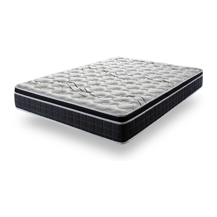 Colchón Viscoelástico HR Memory Carbono de SonnoMattress, Altura 24 cm