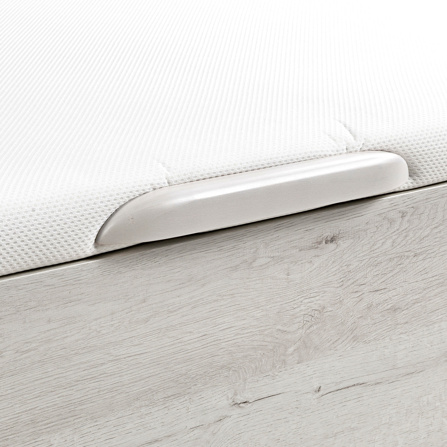 Canapé Abatible 32CM | ENVÍO, MONTAJE Y RECOGIDA ANTIGUO INCLUIDO | Madera | Glaciar | Gran capacidad | Tapa 3D | WHAT THE SLEEP