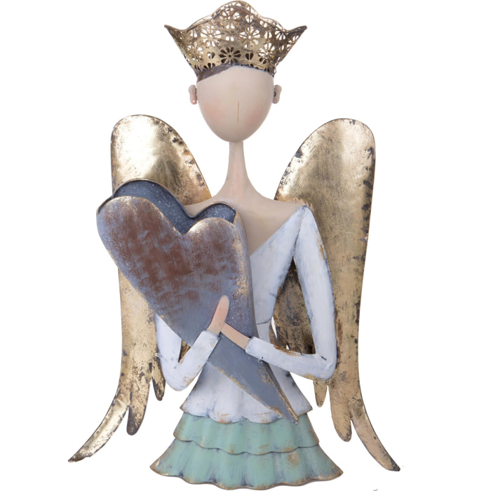 Busto Angelo H.50 Cm - Pezzi 1 - 35X50X15cm - Colore: Multicolore - Bianchi Dino -