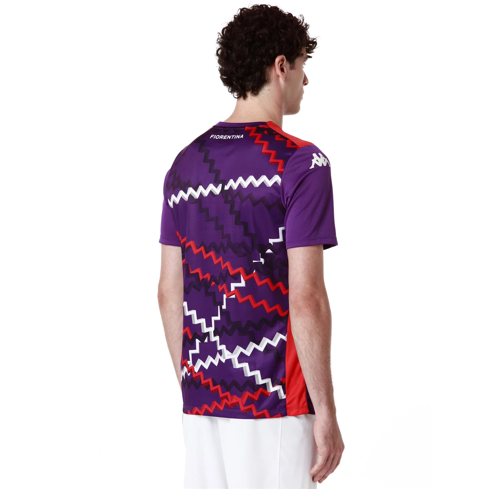 Kappa - Camisetas de juego Niño Violeta - Aboupre Pro 8 Fiorentina