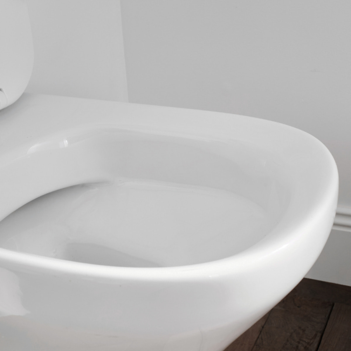 Cuvette WC suspendu sans bride Modern Life avec abattant frein de chute et déclipsable