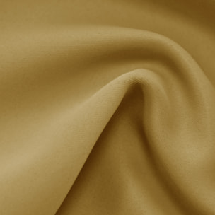 Tissu occultant uni Non Feu-M1 - Jaune Ocre
