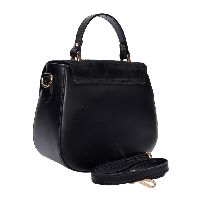 Borsa a tracolla Anna Luchini Nero