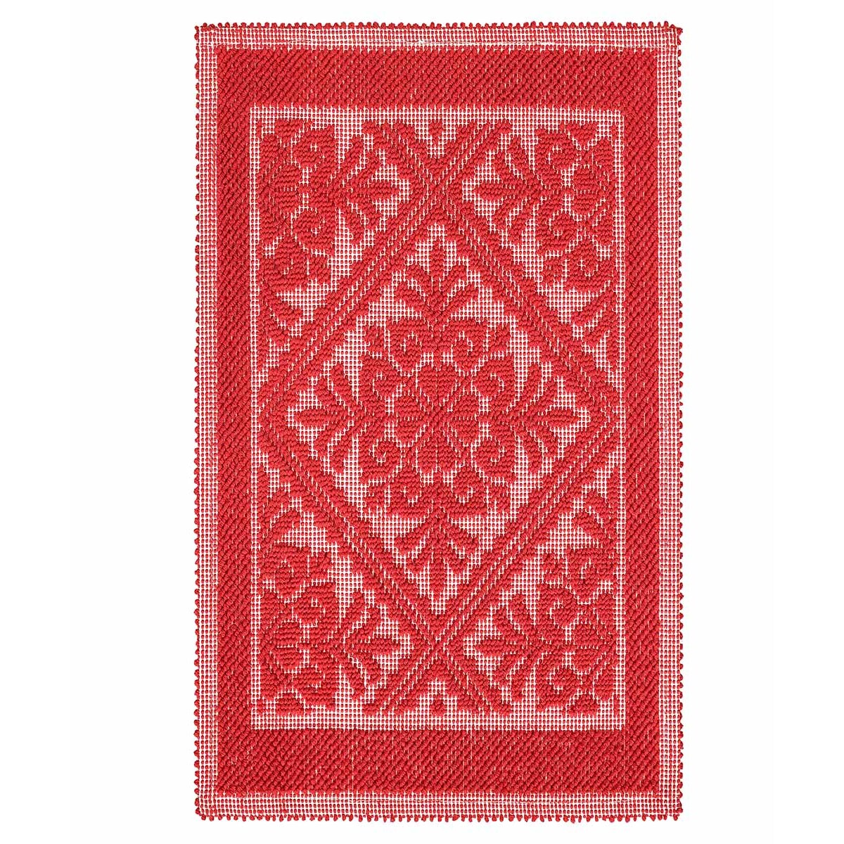 Tappeto Sardo rosso Ingresso Cucina Bagno