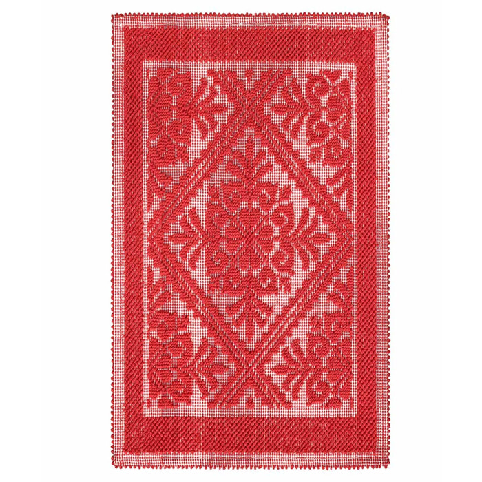 Tappeto Sardo rosso Ingresso Cucina Bagno