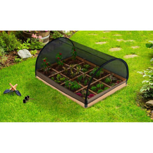 Bâche de rechange été/hiver pour serre aroma 115 cm - lot de 2