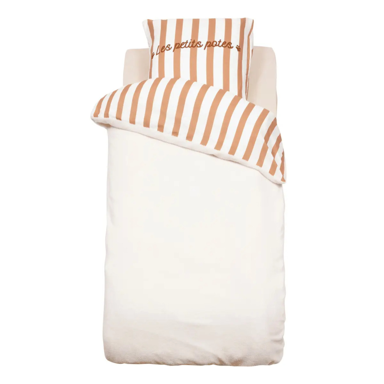 Parure de lit bouclette Scott 140x200cm multicolore