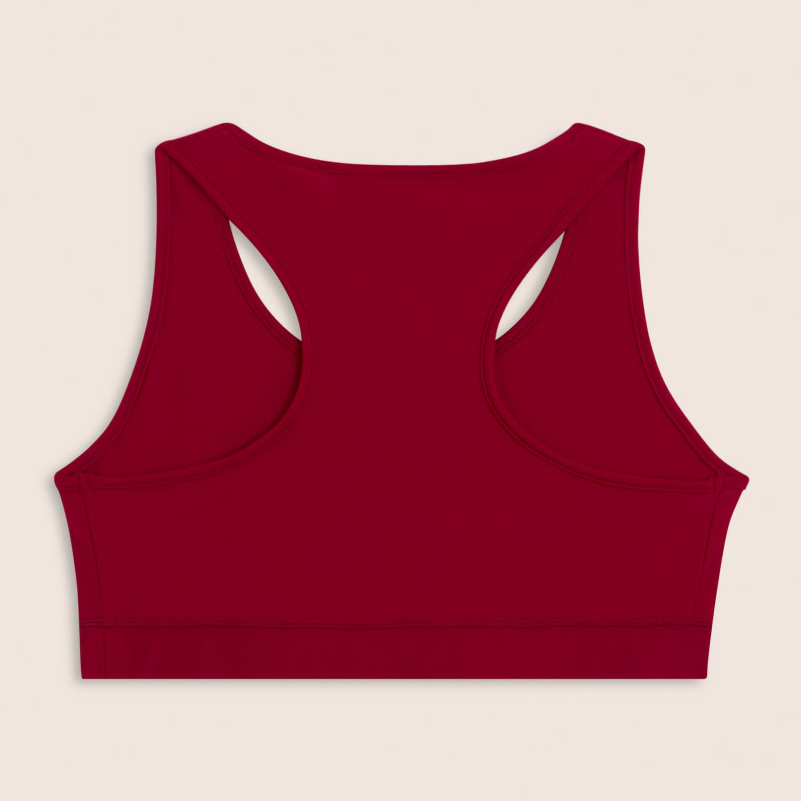 Top sportivo con retro vogatore elasticizzato