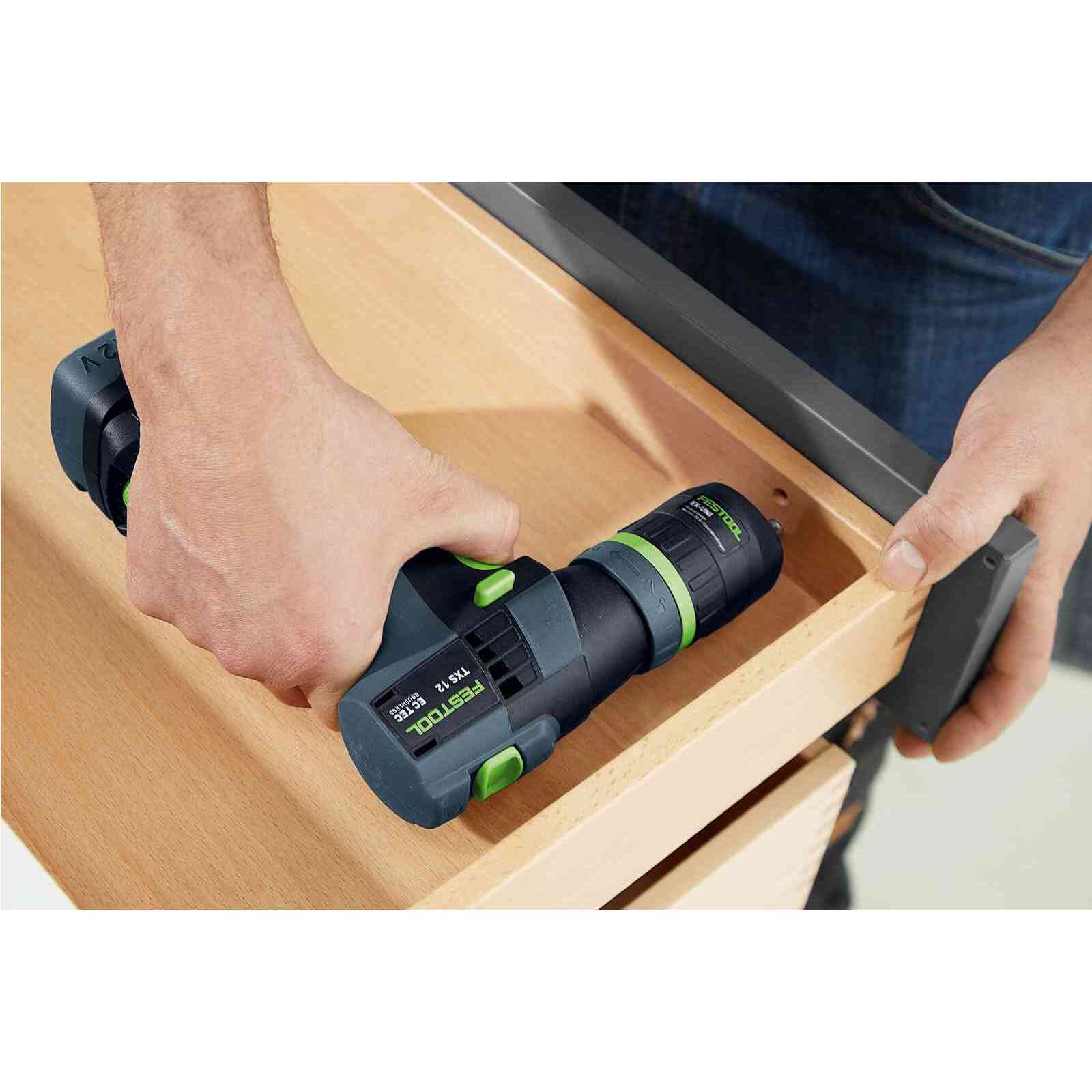 Perceuse-visseuse sans fil TXS 12 2,5-Set - FESTOOL - avec 2 batteries 12V 2.5Ah - accessoires - Systainer - 576874