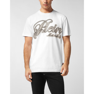 PHILIPP PLEIN T-Shirt Round Neck Ss SIGNATURE