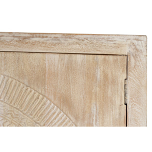 Aparador alto - madera de mango y base de metal - 176x124x42cm